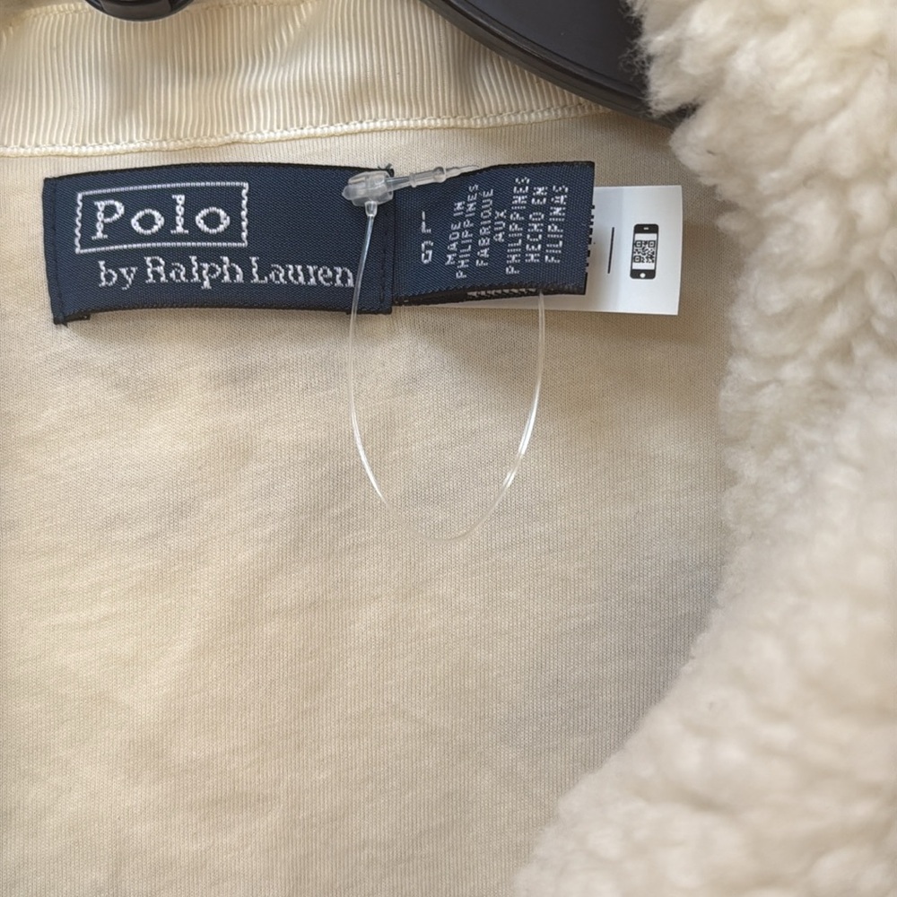 NWOT High-Pile Fleece Graphic Zip Jacket - Picture 13 of 14